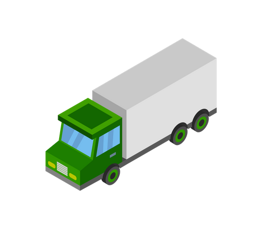 Versand-LKW  Illustration