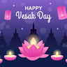 illustrations of vesak day celebration