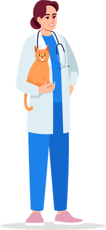 Veterinarian  Illustration