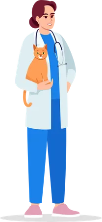 Veterinarian  Illustration