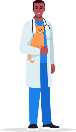 Veterinarian  Illustration