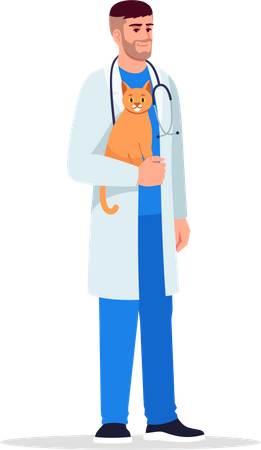 Veterinarian  Illustration