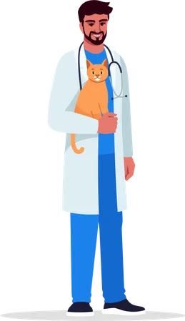 Veterinarian  Illustration