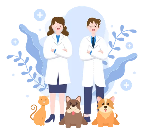 Veterinary Clinic  Illustration