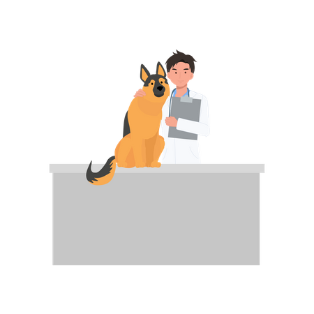 Veterinary Clinic  Illustration