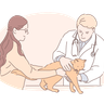 illustration for pet hospital