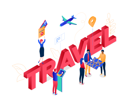 Viajar  Ilustración