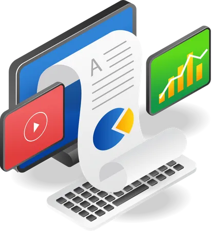 Video analysis data  Illustration