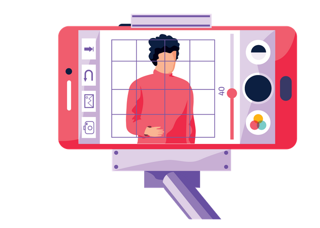 Video app  Illustration