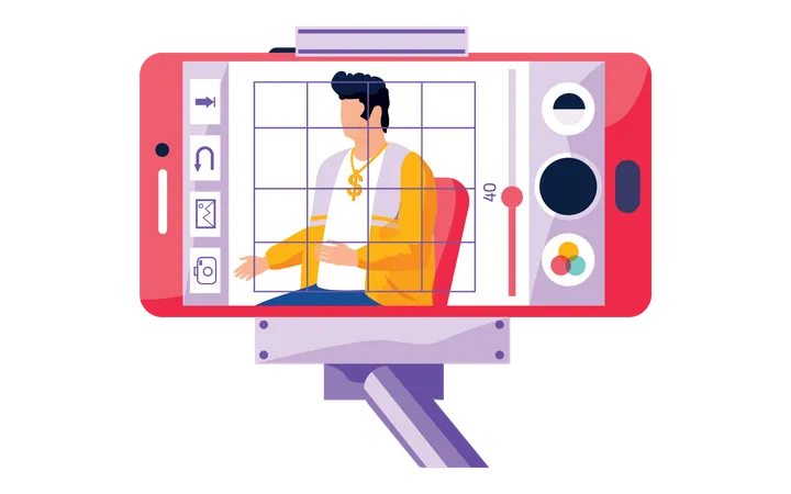 Video app  Illustration