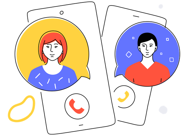 Video call  Illustration