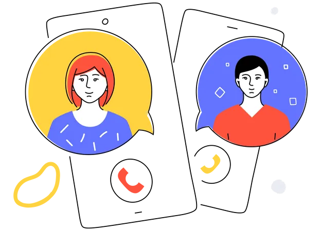 Video call  Illustration