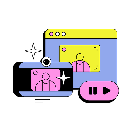 Video call  Illustration