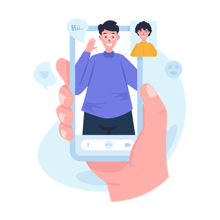 Video call  Illustration