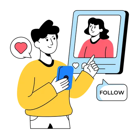 Video Call meeting scheduled with employees  Illustration