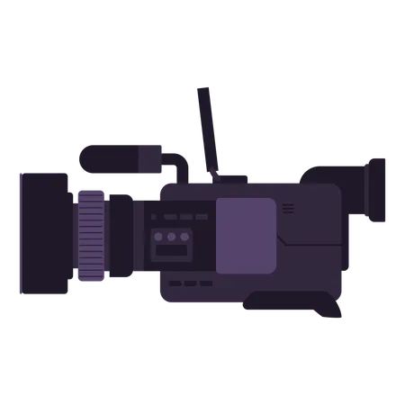 Video camera  Illustration