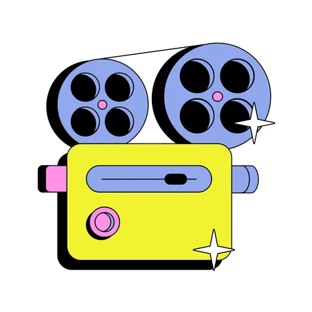 Video Cinema  Illustration