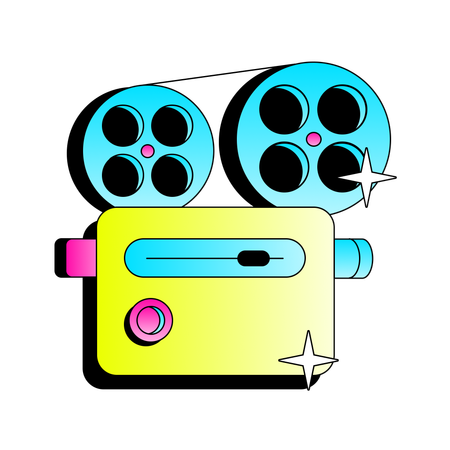 Video Cinema  Illustration