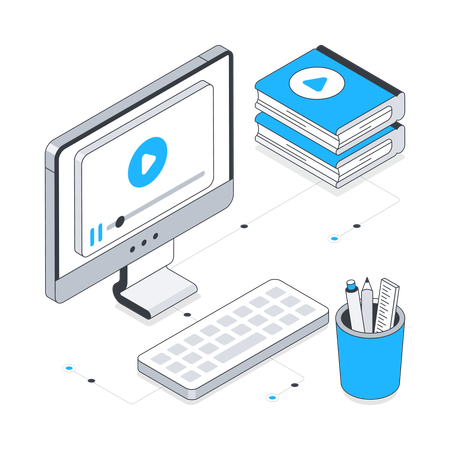 Video Lesson  Illustration