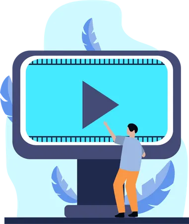 Video marketing  Illustration