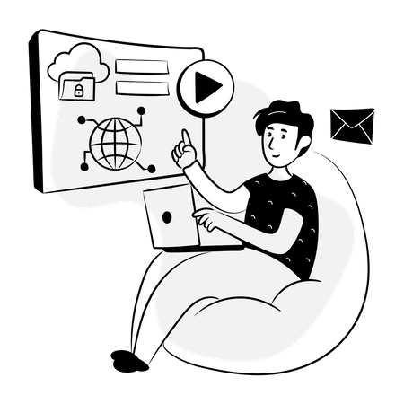 Video Marketing  Illustration