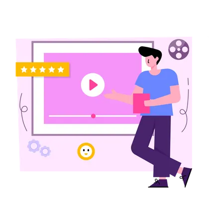 Video Rating  Illustration