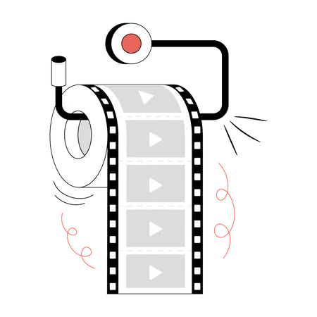 Video Reel  Illustration