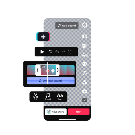 Video-Sharing-Plattform  Illustration