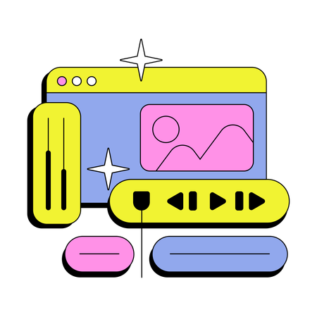 Video sound  Illustration