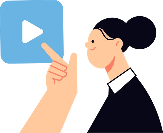 Video Streaming  Illustration