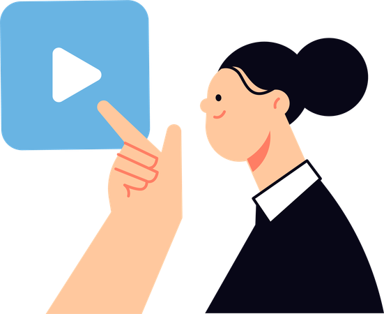 Video Streaming  Illustration