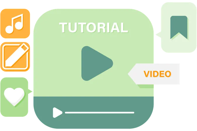 Vídeo tutorial  Ilustração