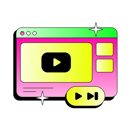 Video YouTube  Illustration