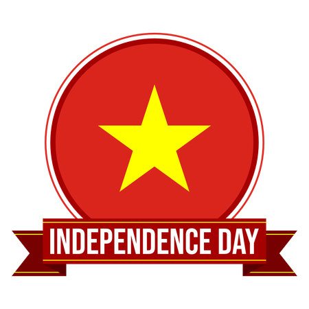 Vietnam independence day  일러스트레이션