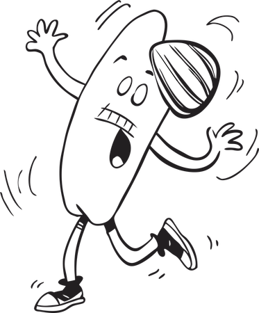 Villano cómico  Ilustración