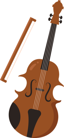 Violino  Ilustração