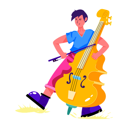 Violoniste  Illustration