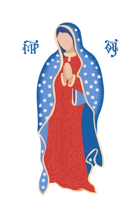 Virgen de Guadalupe  Illustration