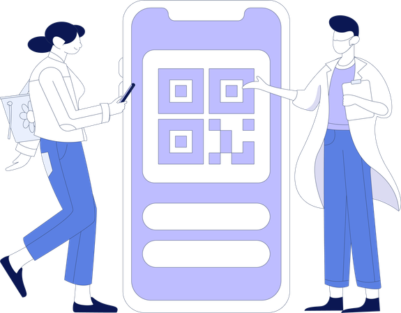 Virtual Consultation  Illustration
