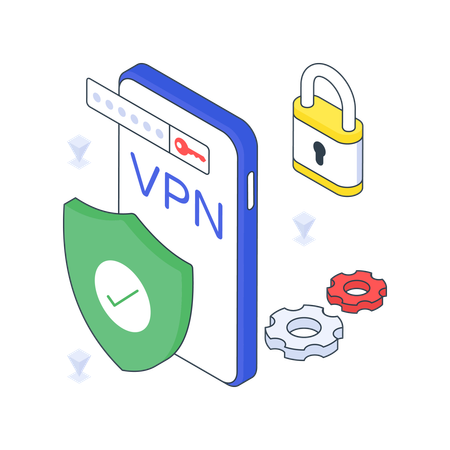 Virtual Private Network  Illustration