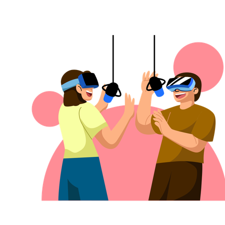 Virtual Reality Gaming Podcast  Illustration
