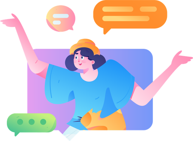 Virtuelle Veröffentlichung  Illustration