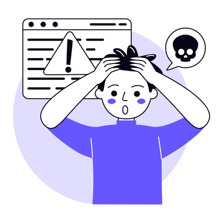 Virus Attack  イラスト