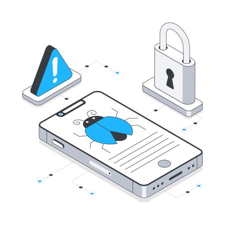 Virus Protection  Illustration