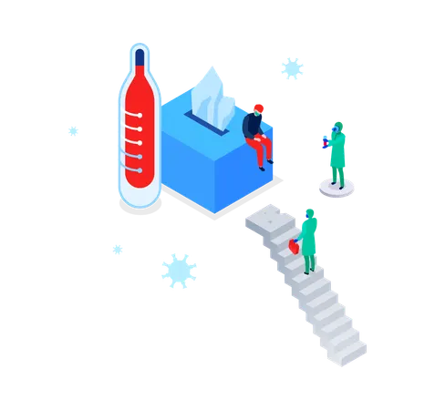 Virus test  Illustration