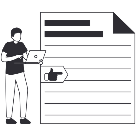 Vision And Scope Document  Illustration