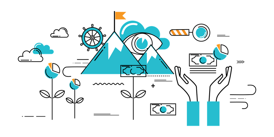 Vision d'investissement  Illustration