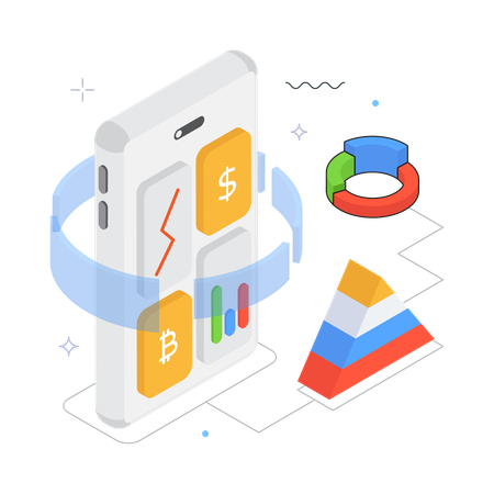 Visual Report  Illustration
