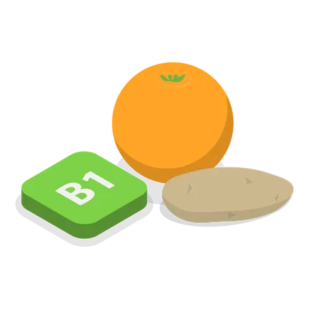 Vitamins And Minerals  Illustration