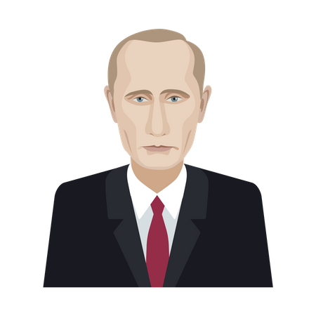 Vladimir Putin  Illustration